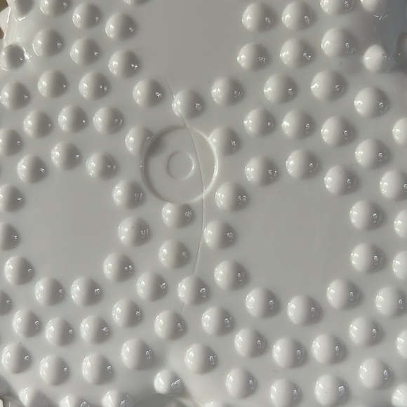 Fenton Hobnail Milk Glass Divided Dish - Picture 4 of 6